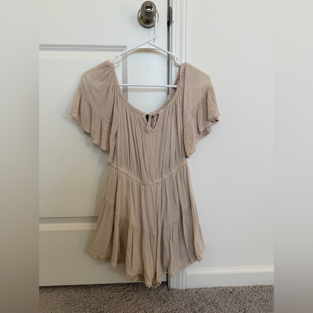 Tan Dress